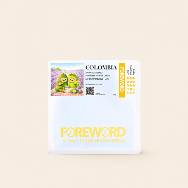 Colombia Andrés Martinez FLORAL - Fermented washed – Foreword Coffee