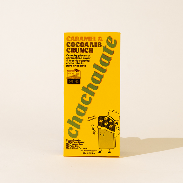 Chachalate - Dark Chocolate - Caramel & Cocoa Nib Crunch