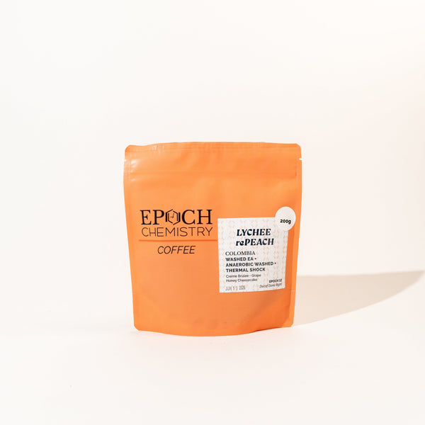 Colombia "Lychee RePeach" Finca El Paraíso Anaerobic Thermal Shock Decaf – Epoch Chemistry