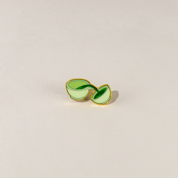 Matcha Pour Enamel Pin