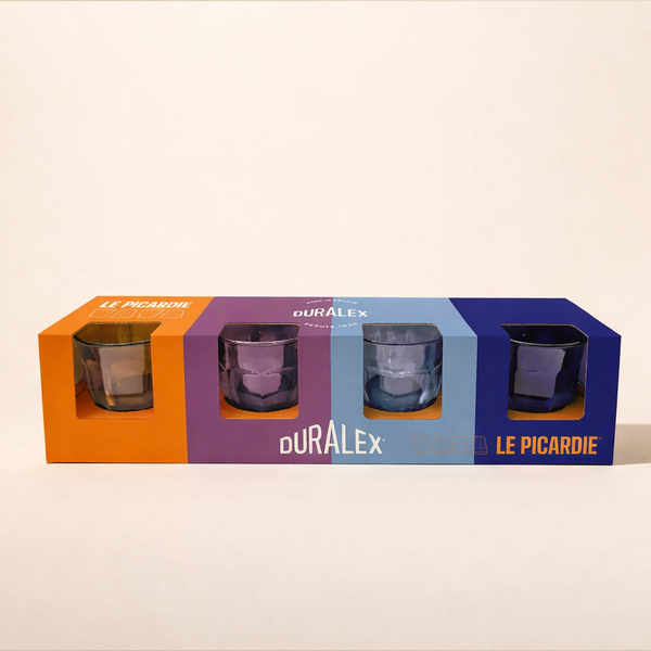 DURALEX Le Picardie® Assorted Colours Glass Tumbler Gift Box (250ml/8.5oz)