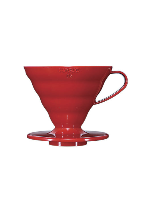 Hario V60-02 Pourover Coffee Dripper - The Roasters Pack - Red - Coffee Gear