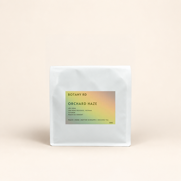 Orchard Haze Vietnam Peach Co-Ferment – Botany Rd