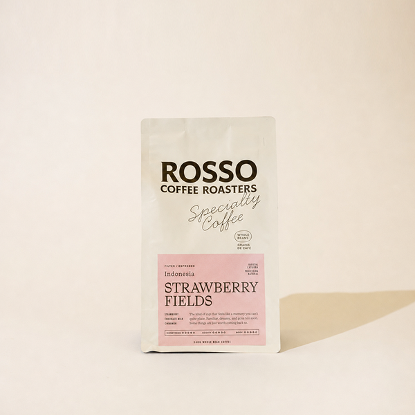 Strawberry Fields Indonesia Natural – Rosso Coffee Roasters