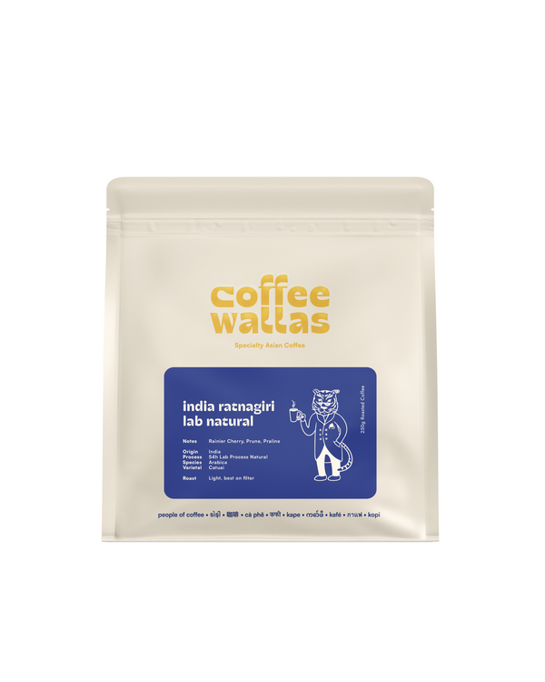 INDIA - Ratnagiri Lab Natural – Coffee Wallas