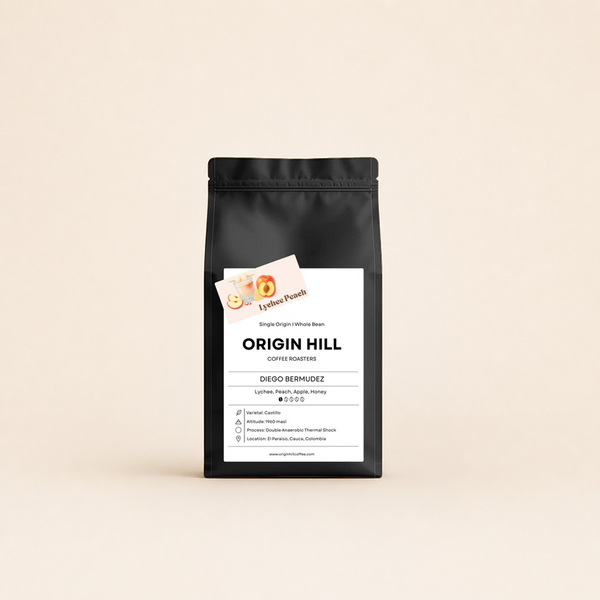 Lychee Peach – Origin Hill Coffee Roasters (Stouffvile, ON)
