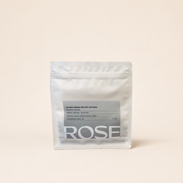 Panama Altieri Gesha Pre-Dry Natural – Rose Coffee Roasters