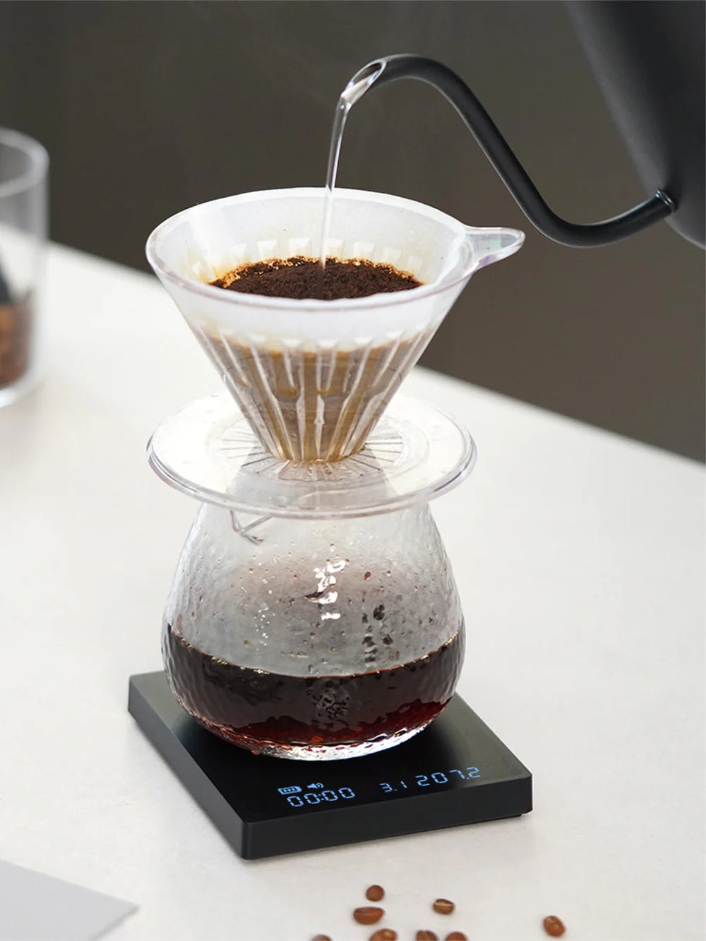 James Hoffmann V60 Brew Time Hario V60-01 Pourover Coffee Dripper