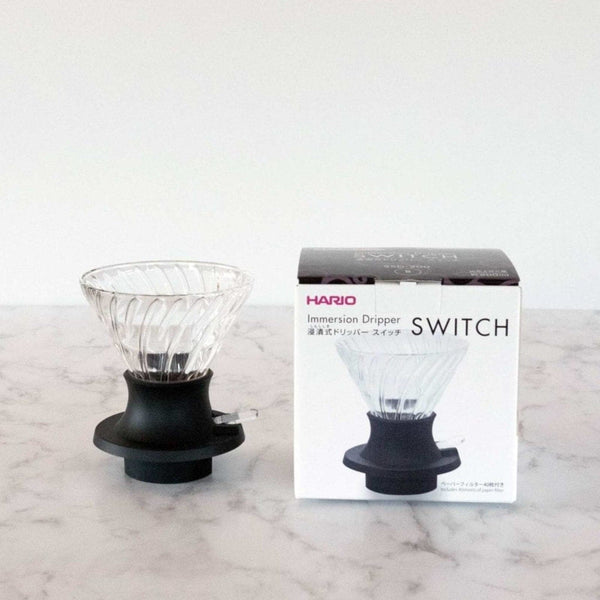 Hario V60-02 Switch Immersion Dripper (Glass)